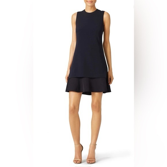 Theory Dresses & Skirts - THEORY Malkan Admiral Crepe Sleeveless Sheath Dress